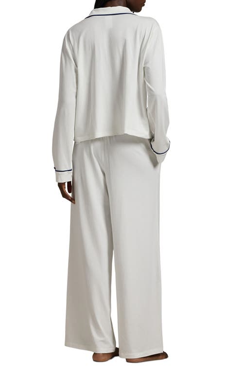 Polo Ralph Lauren Jersey Pajamas In White