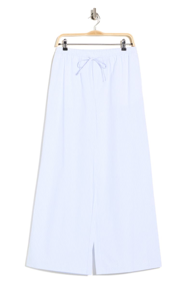 Poplin Pajama Pants, Alternate, color, BLUE- WHITE STRIPE