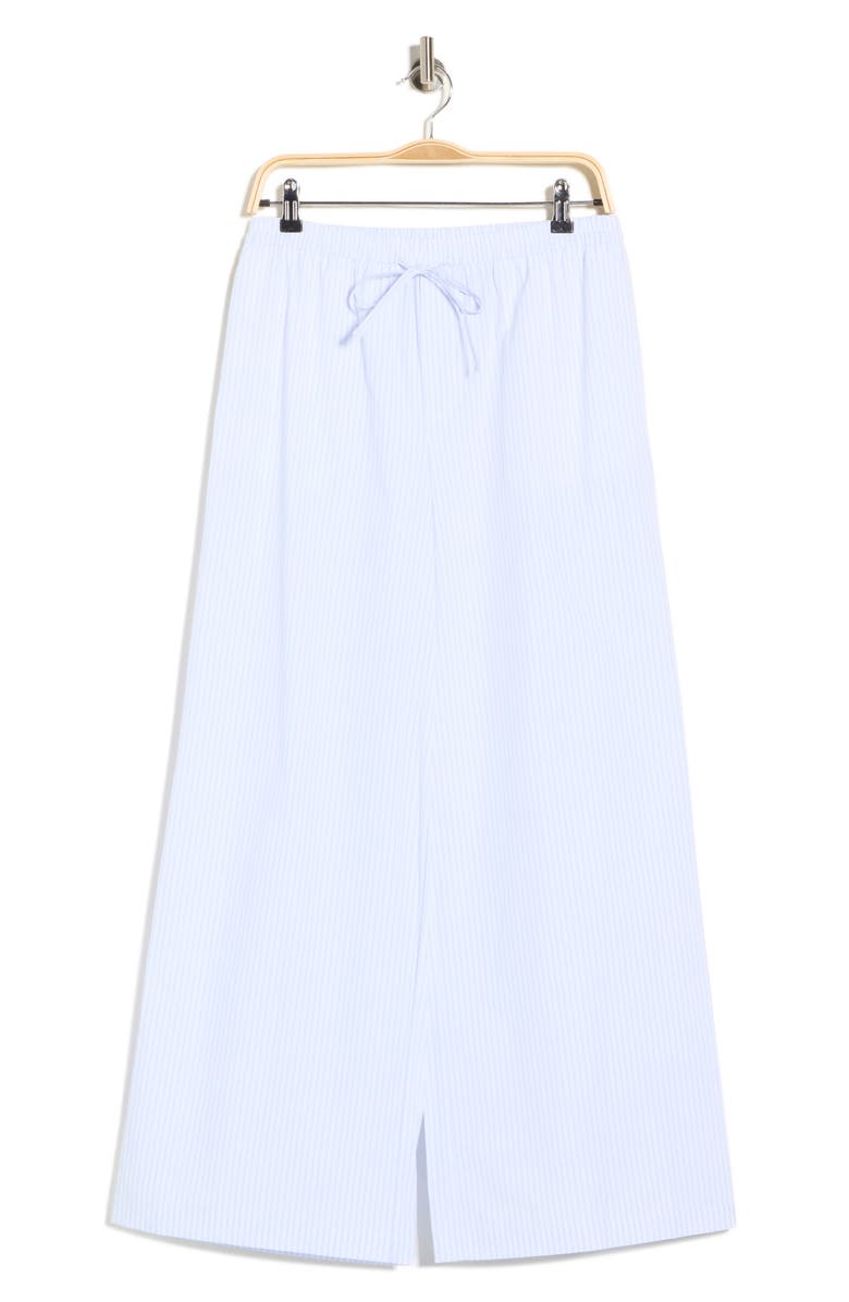Abound Poplin Pajama Pants, Alternate, color, Blue- White Stripe