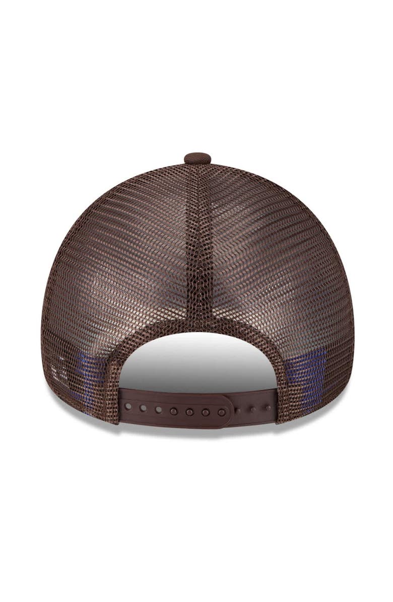 New Era Men's New Era Brown San Diego Padres 2025 Big League Chew A-Frame 9FORTY Adjustable Trucker Hat, Alternate, color, Brown