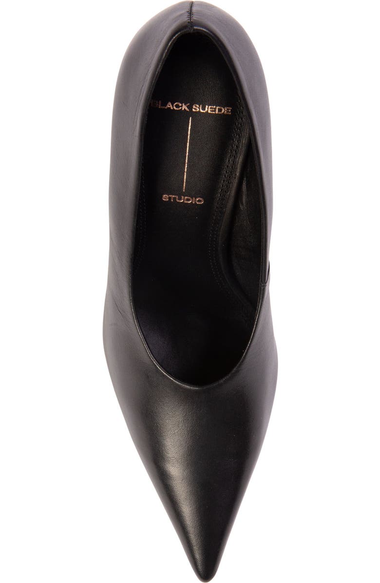 BLACK SUEDE STUDIO Jona 100 Pump, Alternate, color, Bordeaux Leather