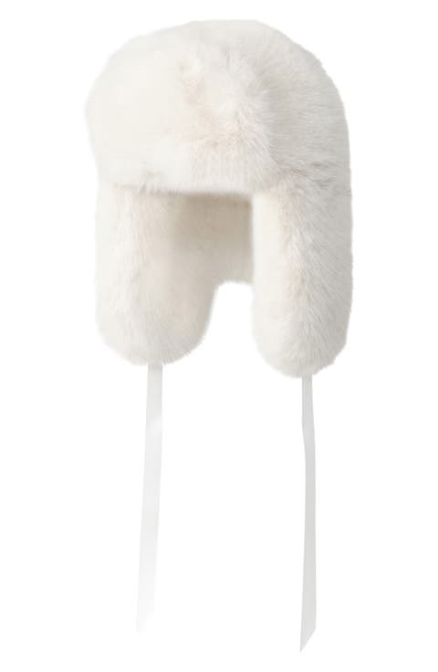 Faux Fur Trapper Hat