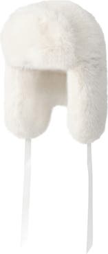 Soia & Kyo Faux Fur Trapper Hat