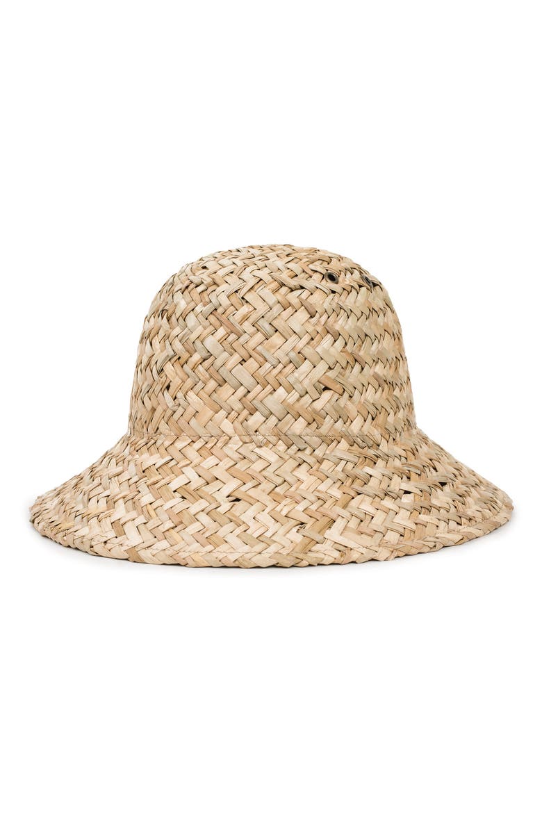 Kennedy Straw Hat, Main, color, DARK TAN
