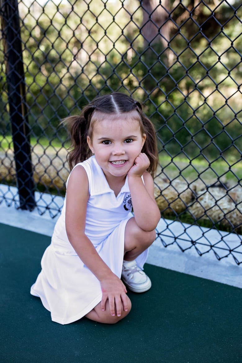 Baby Girl's Tennis Dress, Alternate, color, White