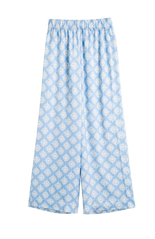 Chinti & Parker Sky-blue Laura Whitmore Paradise Trousers In Blue