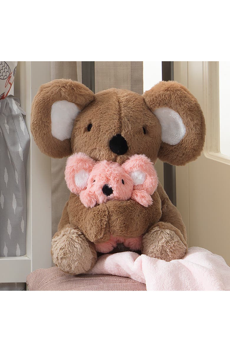 Lambs & Ivy Calypso Plush Koalas Stuffed Animals 11 Inch Fuzzy & Wuzzy, Alternate, color, Brown