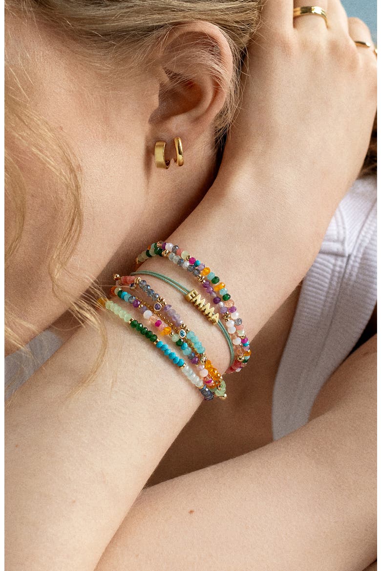 Indya Semiprecious Bracelet Set, Alternate, color, MULTI