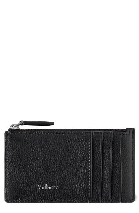 Continental Zip Leather Card Holder