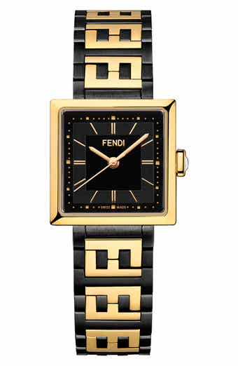 Fendi Forever Fendi Two-Tone Bracelet Watch, 23mm