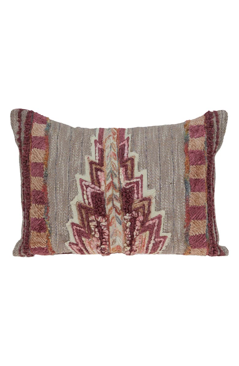 PARKLAND COLLECTION Adara Embroidered Throw Pillow, Main, color,