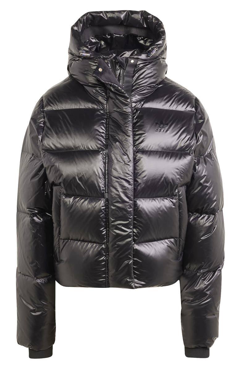 adidas Premium Crop Puffer Jacket, Alternate, color,
