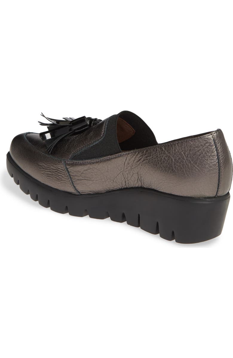 Wonders Talla Loafer Wedge, Alternate, color,