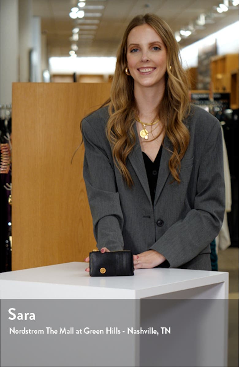 Robinson Top Zip Card Case, sales video thumbnail