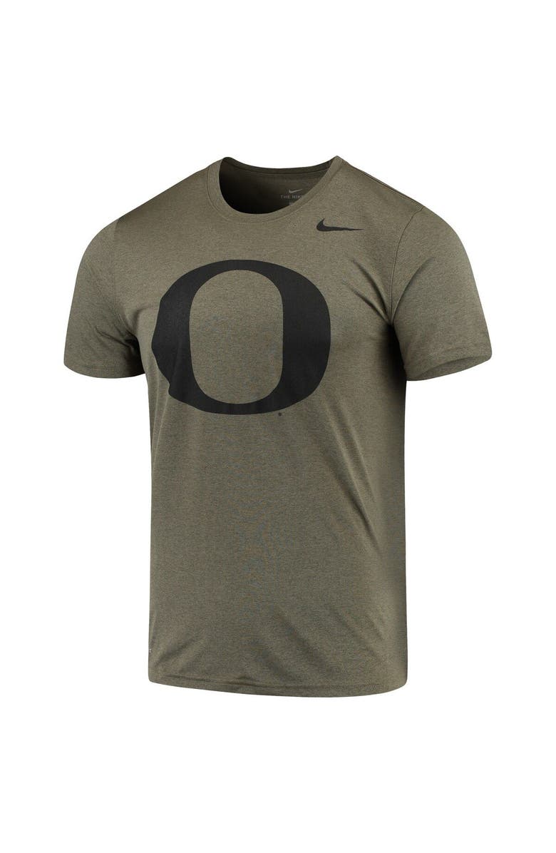 Nike Men's Nike Olive Oregon Ducks Tonal Logo Legend Performance T-Shirt, Alternate, color, 