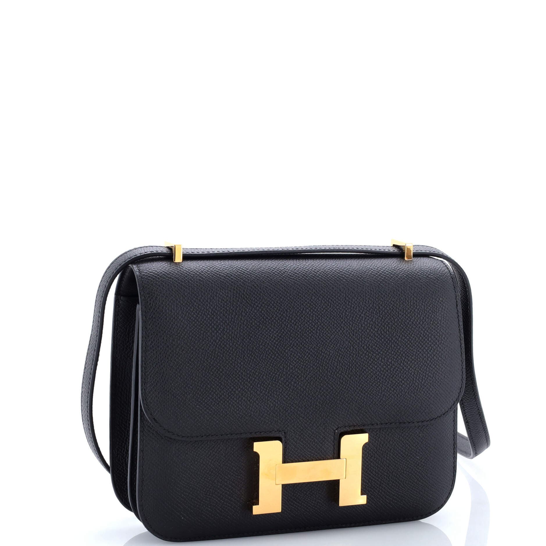 Pre-Owned Hermes Constance NM Bag Epsom 18, Alternate, color, Noir