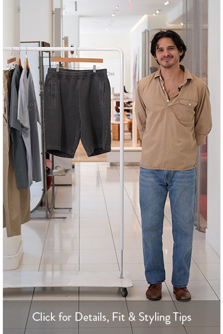 Nelson Cotton Sweat Shorts video