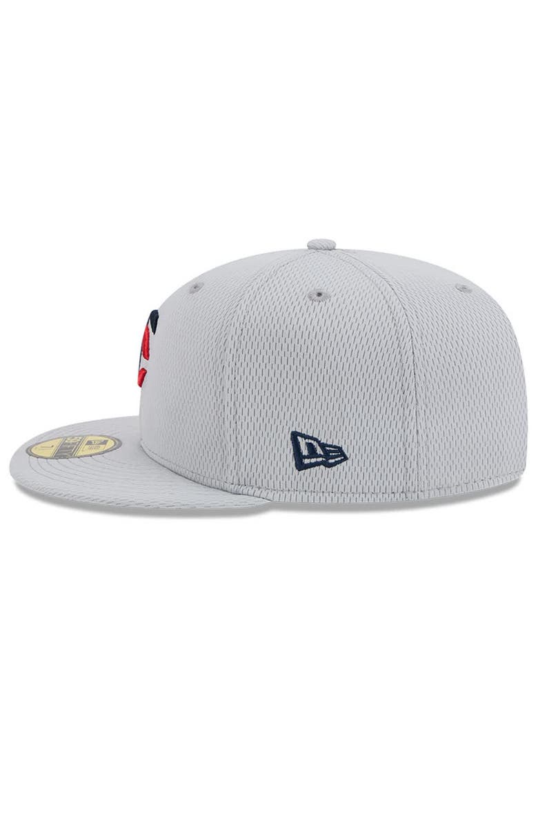 New Era Men's New Era Gray Minnesota Twins 2025 MLB Clubhouse 59FIFTY Fitted Hat, Alternate, color, 
