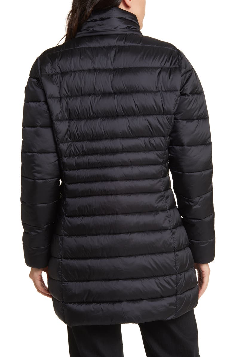 Save The Duck Reese Water Repellent Longline Puffer Jacket, Alternate, color, 