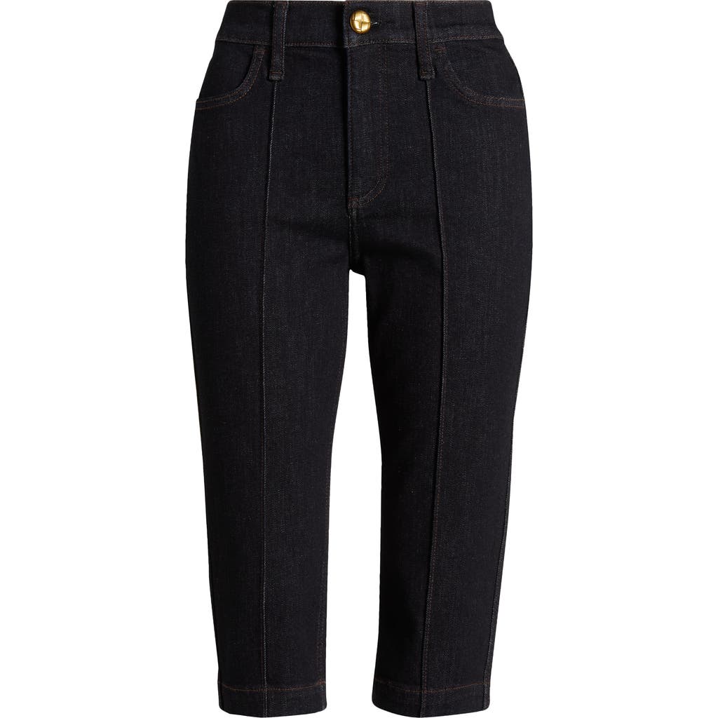Rag & Bone Flexi Kit Mid-rise Capri Jeans In Rinse