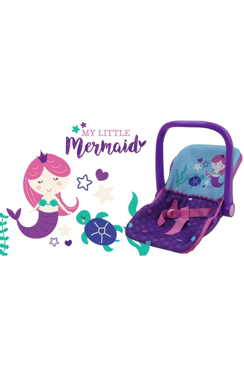 509 Mermaid Doll Car Seat Kids Pretend Play, Alternate, color, Multicolored