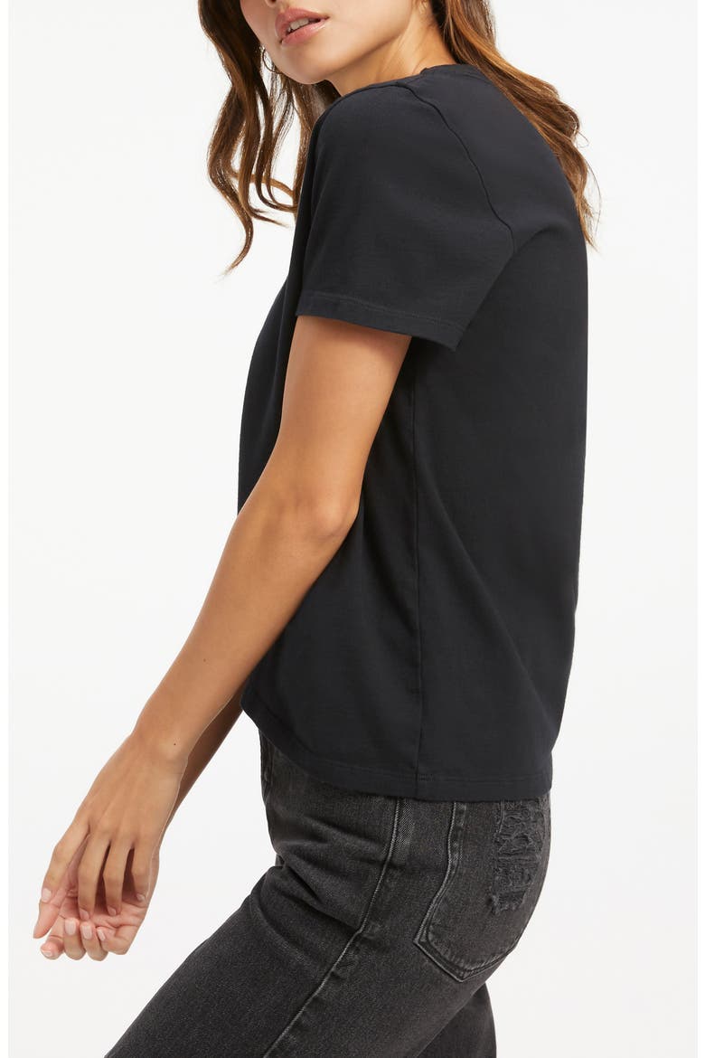 Classic Cotton T-Shirt, Alternate, color, BLACK001