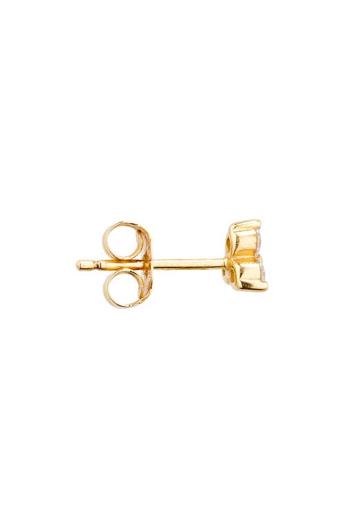 MARIA TASH MARIA TASH DIAMOND TRINITY THREADED STUD EARRING