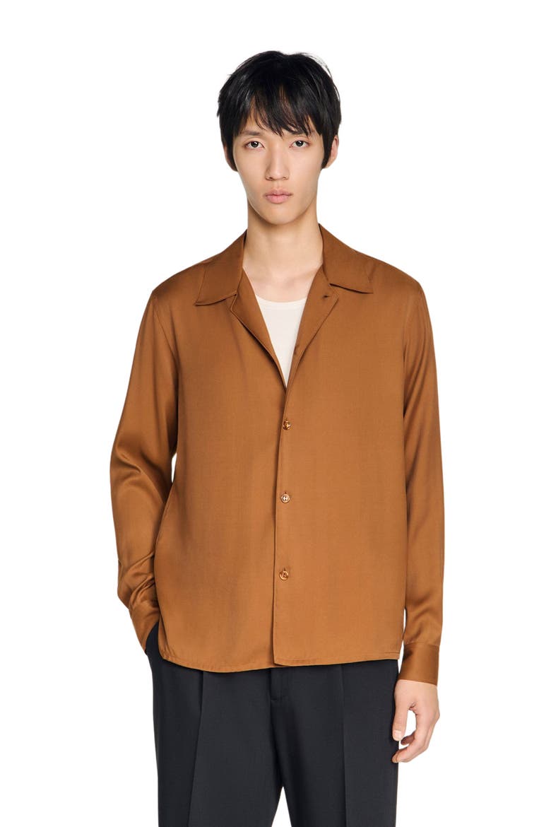 Floaty shirt, Main, color, Whisky