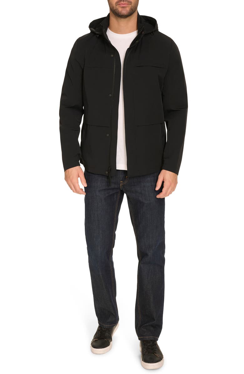 Cole Haan Signature Hooded Windbreaker Jacket, Alternate, color,