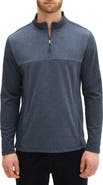 Robert Barakett Milligan Long Sleeve Half Zip Sweater