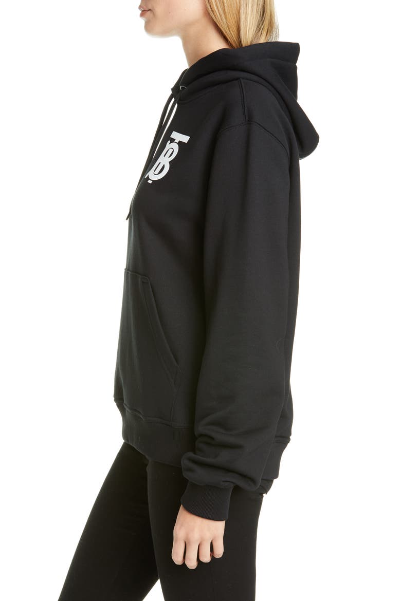 Landon TB Hoodie, Alternate, color, BLACK