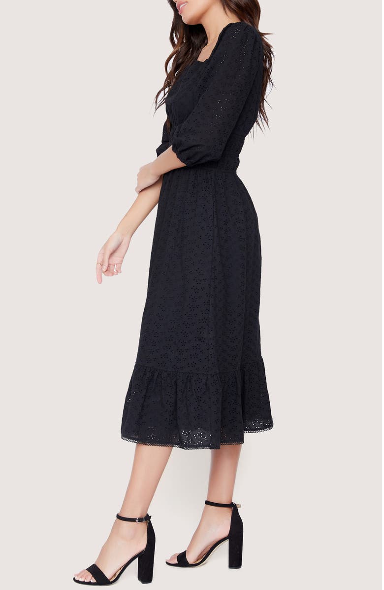 Lost + Wander Mystery Love Midi Dress, Alternate, color, 