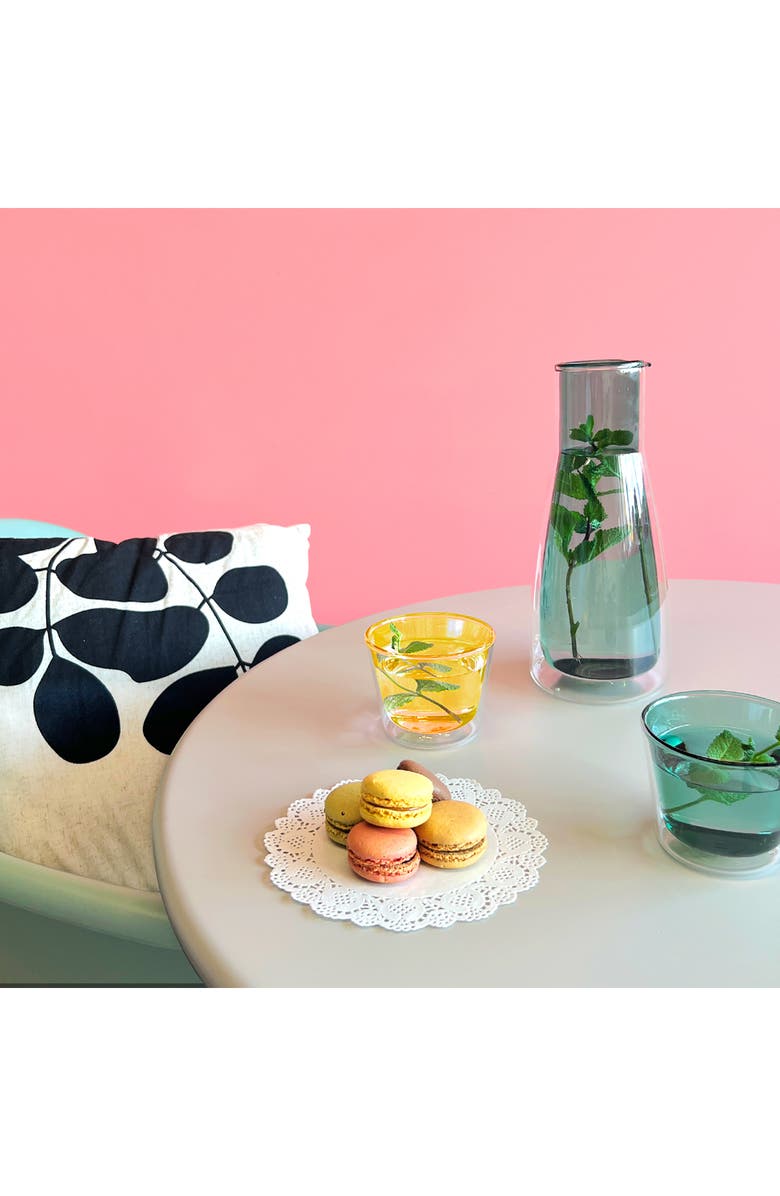 CLOUDNOLA Rocks Glass Carafe, Alternate, color, Green