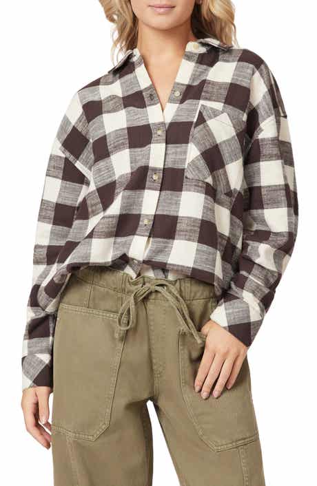 Oversized Flannel Shirt