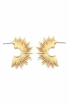 Panacea Spike Hoop Earrings