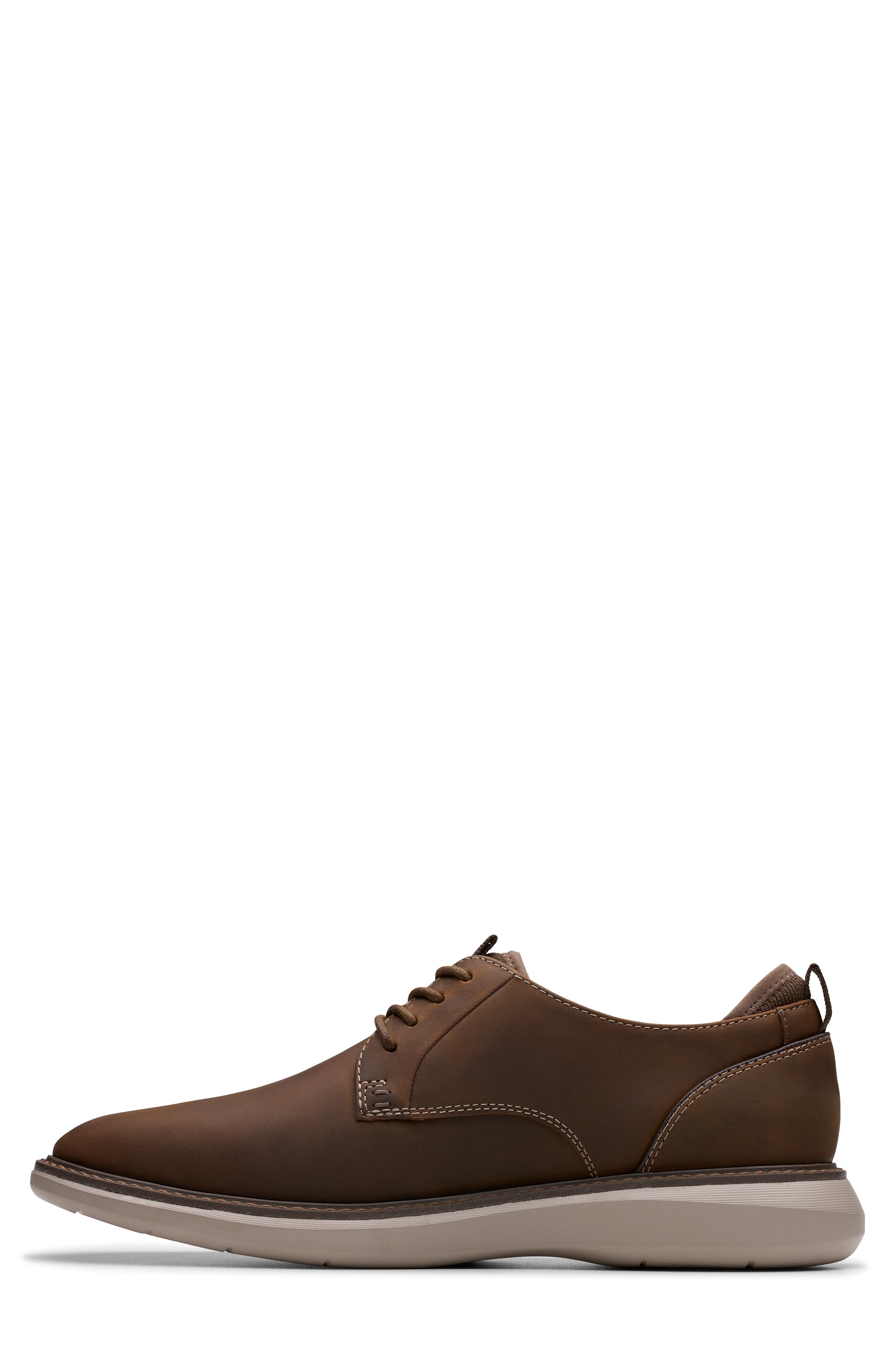 Clarks<sup>®</sup> Brantin Plain Toe Derby, Alternate, color, Beeswax Leather