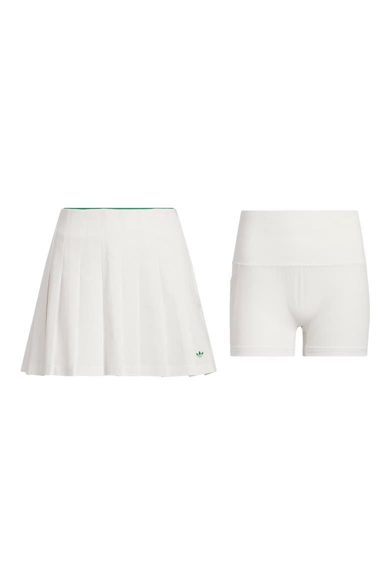 Originals Pleated Skort, Alternate, color, CHALK WHITE