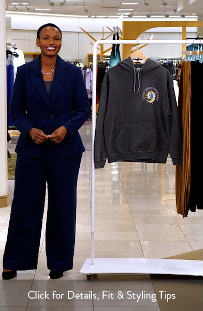 Starry Nights Graphic Hoodie, sales video thumbnail