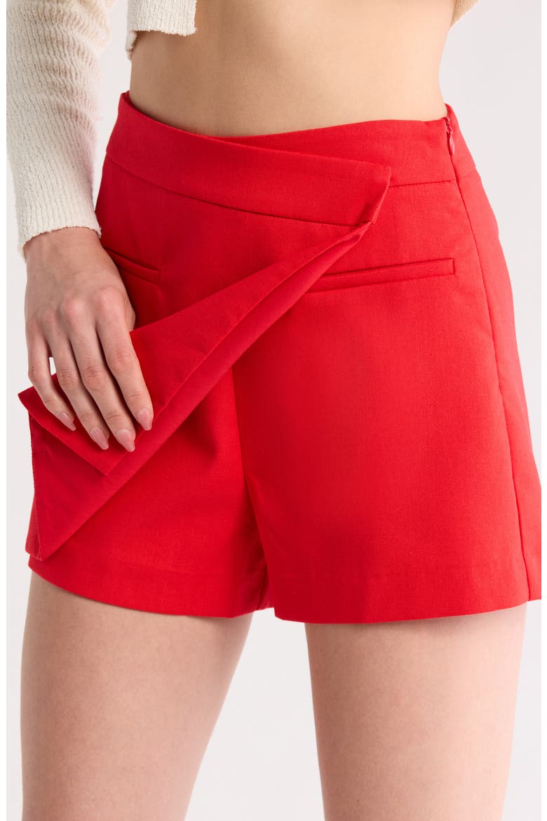 Wrap Front, Alternate, color, RED