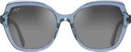 Maui Jim Mamane 55mm Polarized Butterfly Sunglasses
