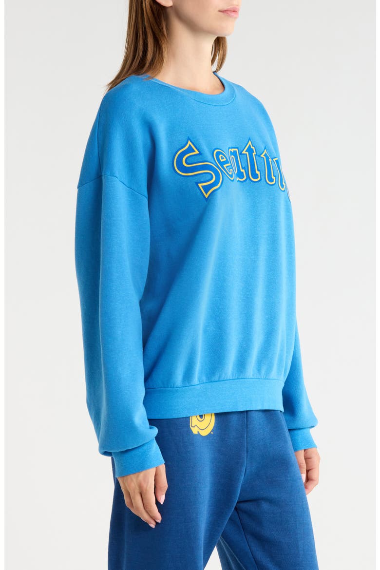 Seattle Graphic Sweatshirt, Alternate, color, COBALT