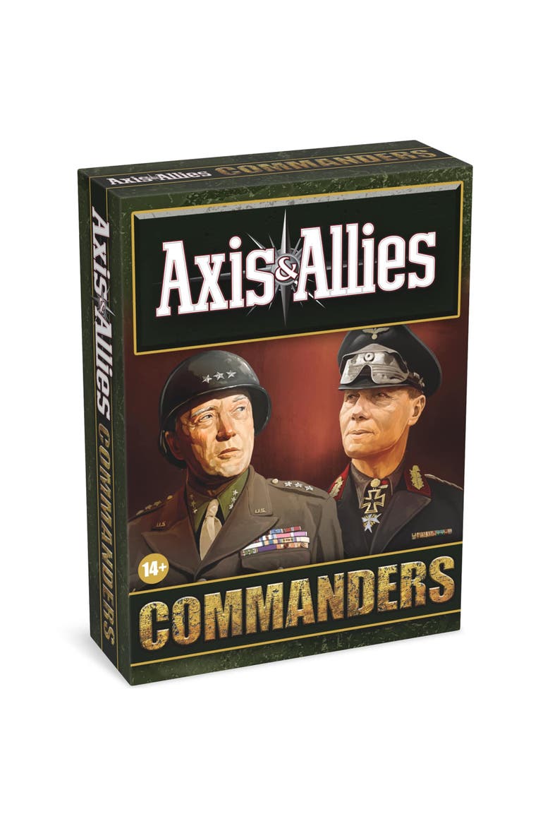 Axis & Allies, Commanders, Strategy Game Expansion Accessory, Main, color, Multicolored