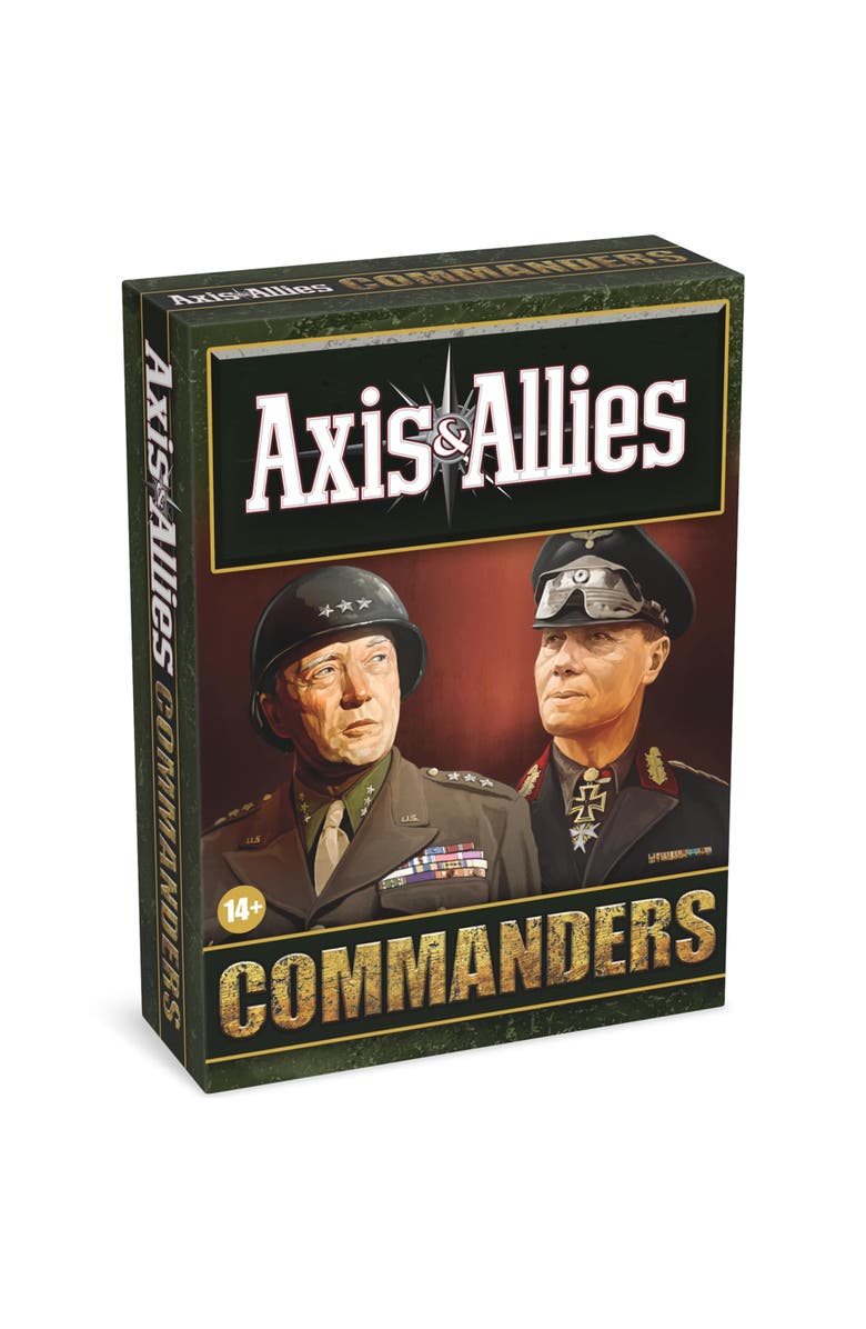Renegade Game Studios Axis & Allies, Commanders, Strategy Game Expansion Accessory, Main, color, Multicolored