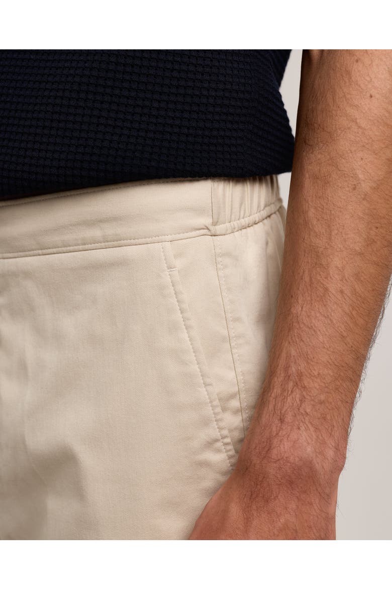 Laurent Tailored-Fit Shorts, Alternate, color, CHAI