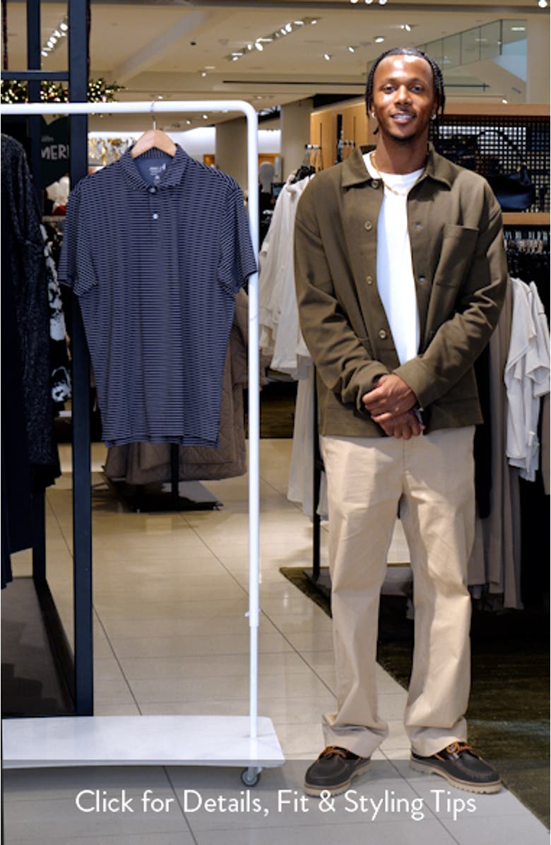 Beau Stripe Performance Polo, sales video thumbnail