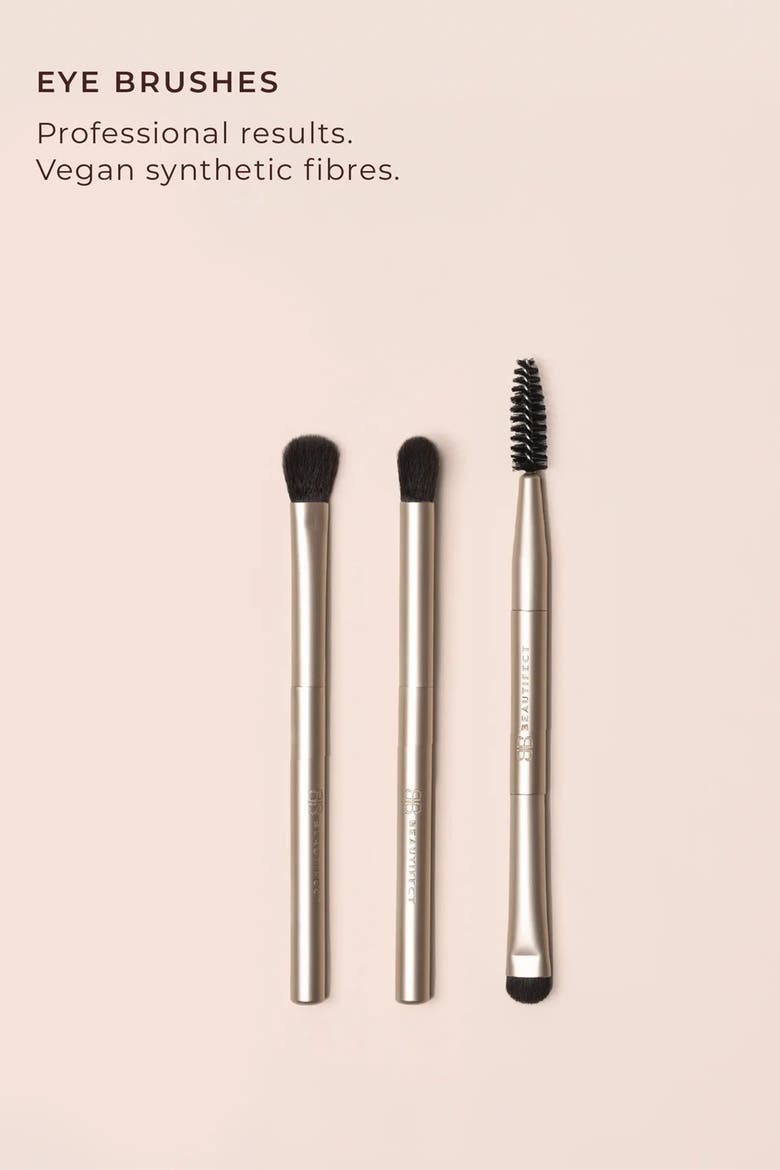 Professional Brush Collection, Alternate, color, Gold Finish