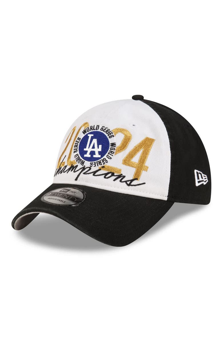 New Era Men's New Era Black Los Angeles Dodgers 2024 World Series Champions 9TWENTY Adjustable Hat, Alternate, color, 