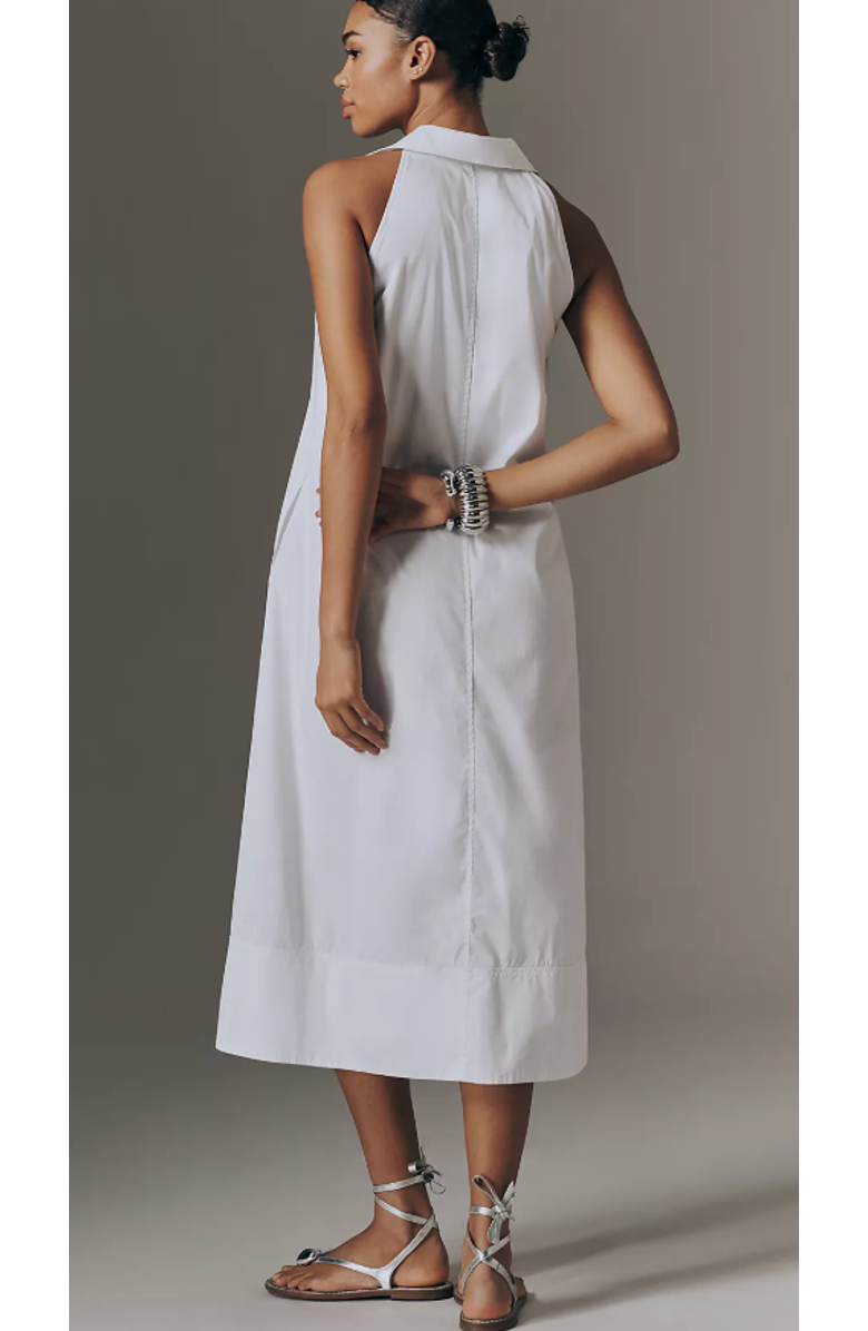 SIMONMILLER Nava Poplin Midi Dress, Alternate, color, 