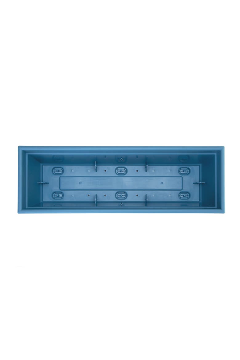 24 Inch Dayton Window Box Planter, Ocean Blue, Alternate, color, Blue