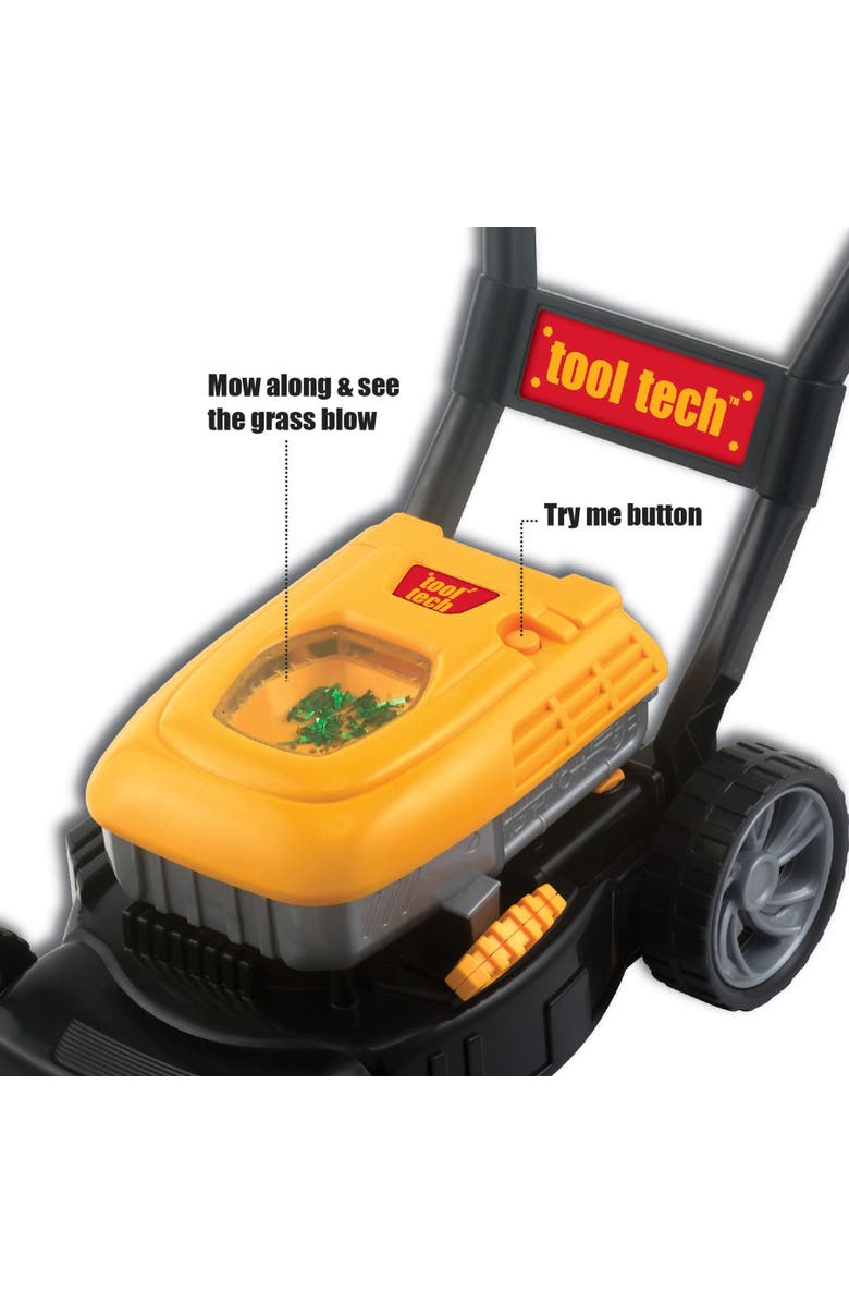 Red Box Electronic Lawn Mower Children's Pretend Play Toy, Alternate, color, Multicolored